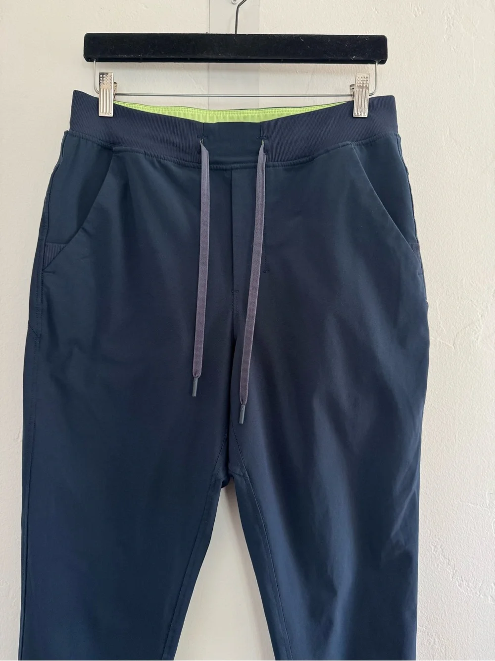 Birddogs Gabe Ruths Joggers Navy Blue Green Slim Fit Pants